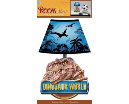 1611 LDA Стикеры светильник динозавр